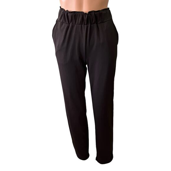 Joie Pants - Joie Black Leggings XS Pullon Wide Elastic Waistband Stretchy Comfortable Preppy